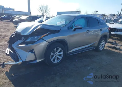 2017 Lexus Rx 350 z USA, uszkodzony, nr VIN 2T2BZMCA6HC105942